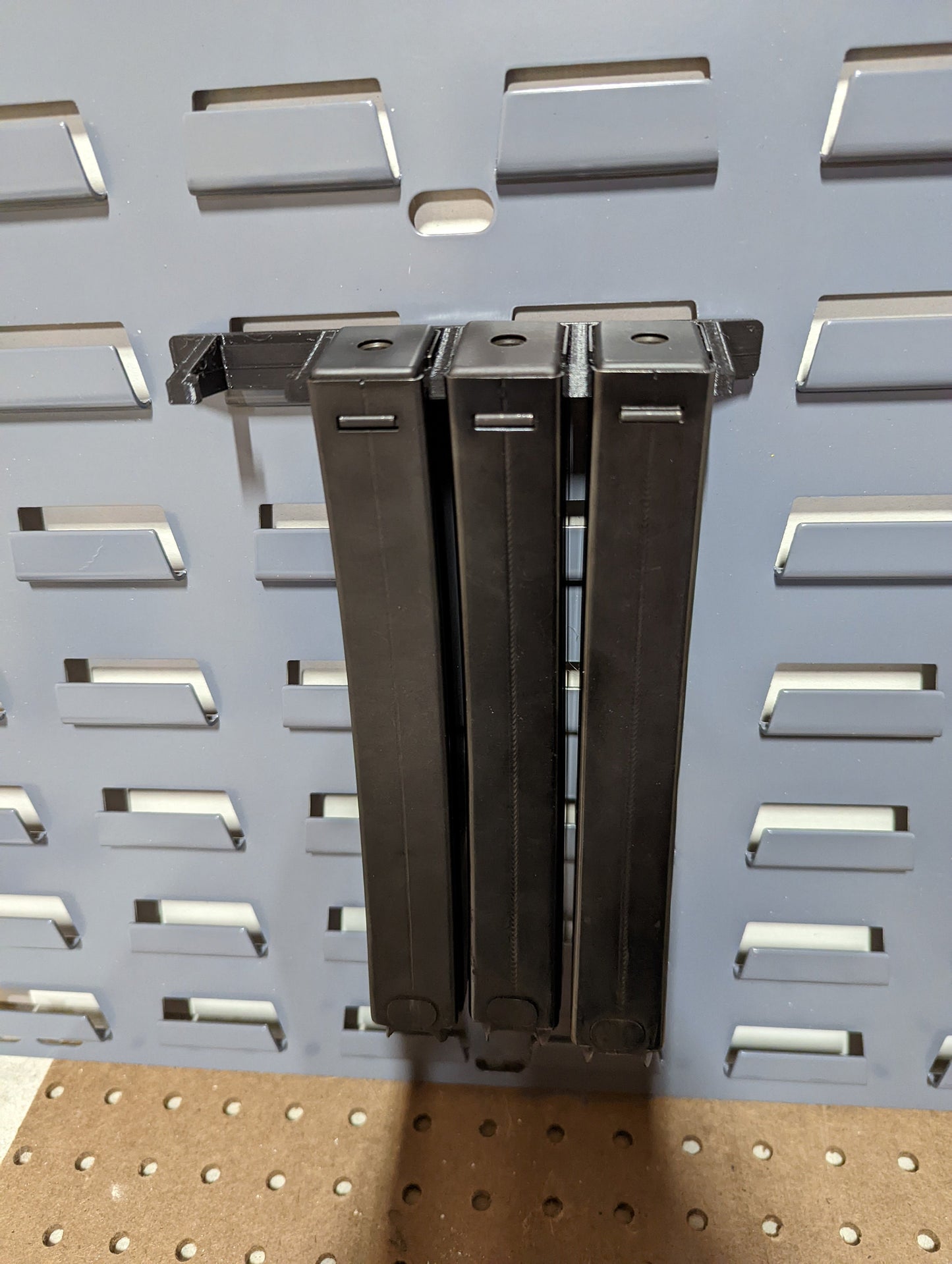 Mount for HK MP5 9/40/10 Mags - SecureIt / Akro-Mils | Magazine Holder Storage Rack