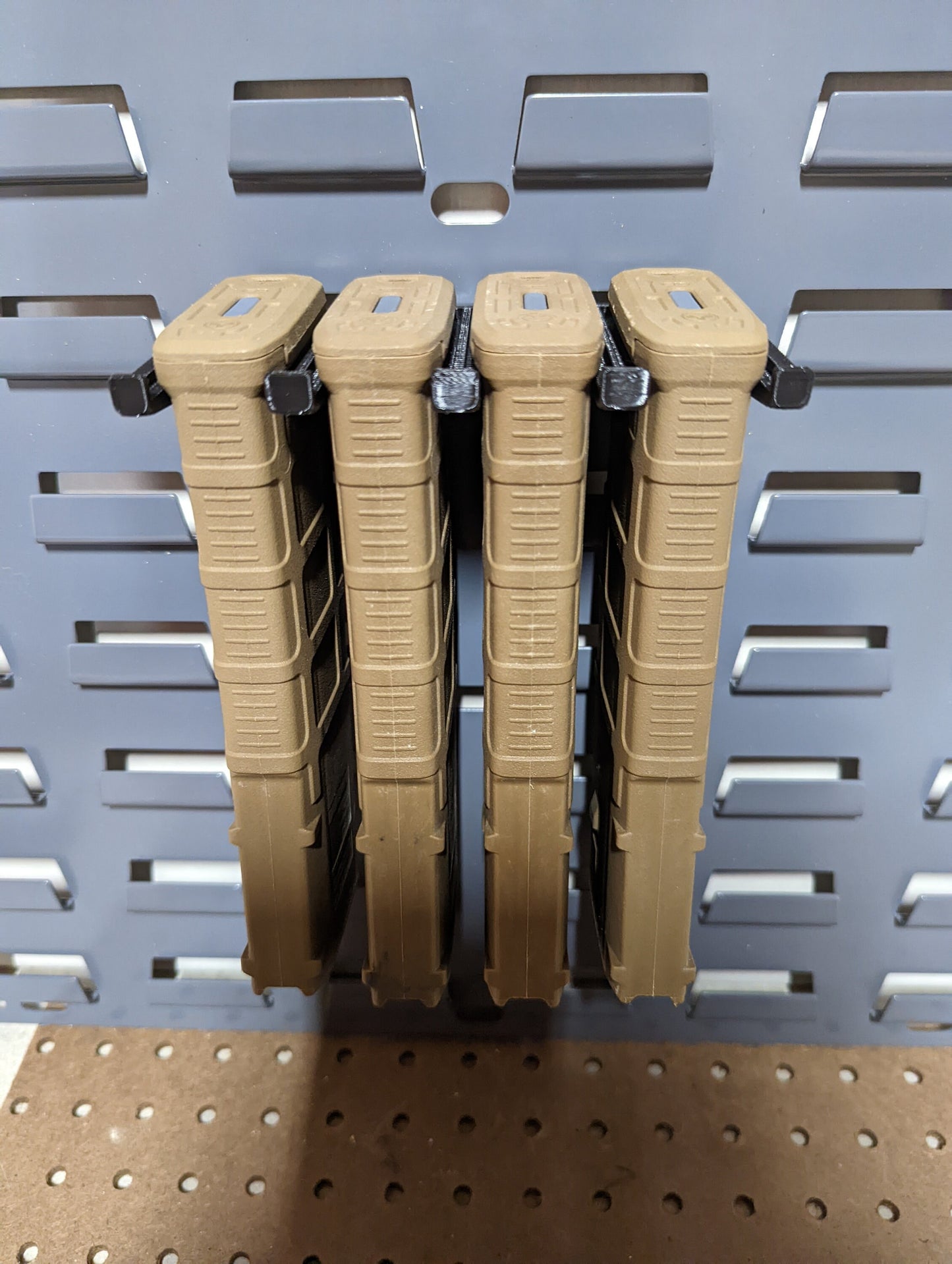 Mount for AR 15 Pmag / TMAG Mags - SecureIt / Akro-Mils | Magazine Holder Storage Rack
