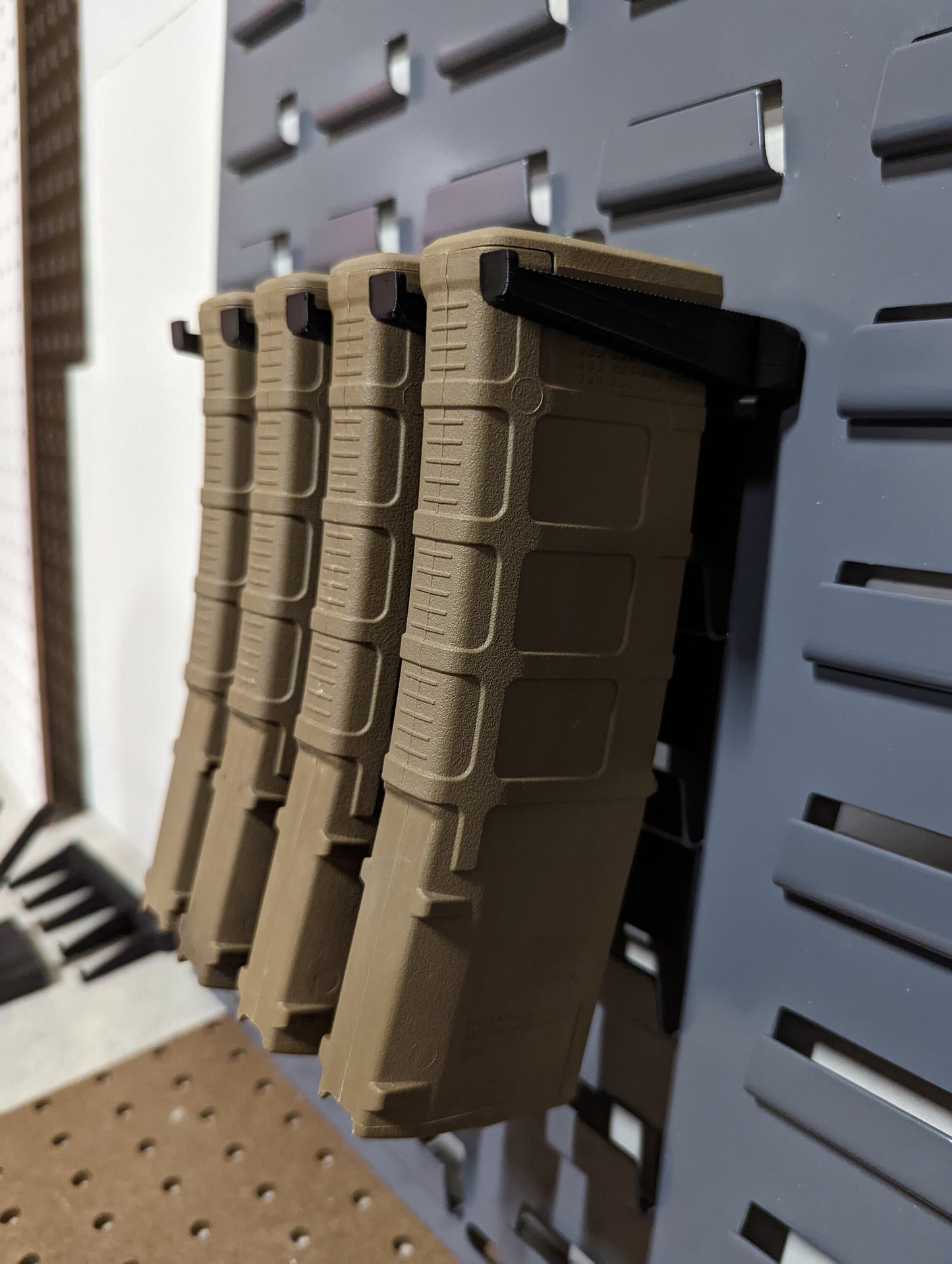 Mount for AR 15 Pmag / TMAG Mags - SecureIt / Akro-Mils | Magazine Holder Storage Rack