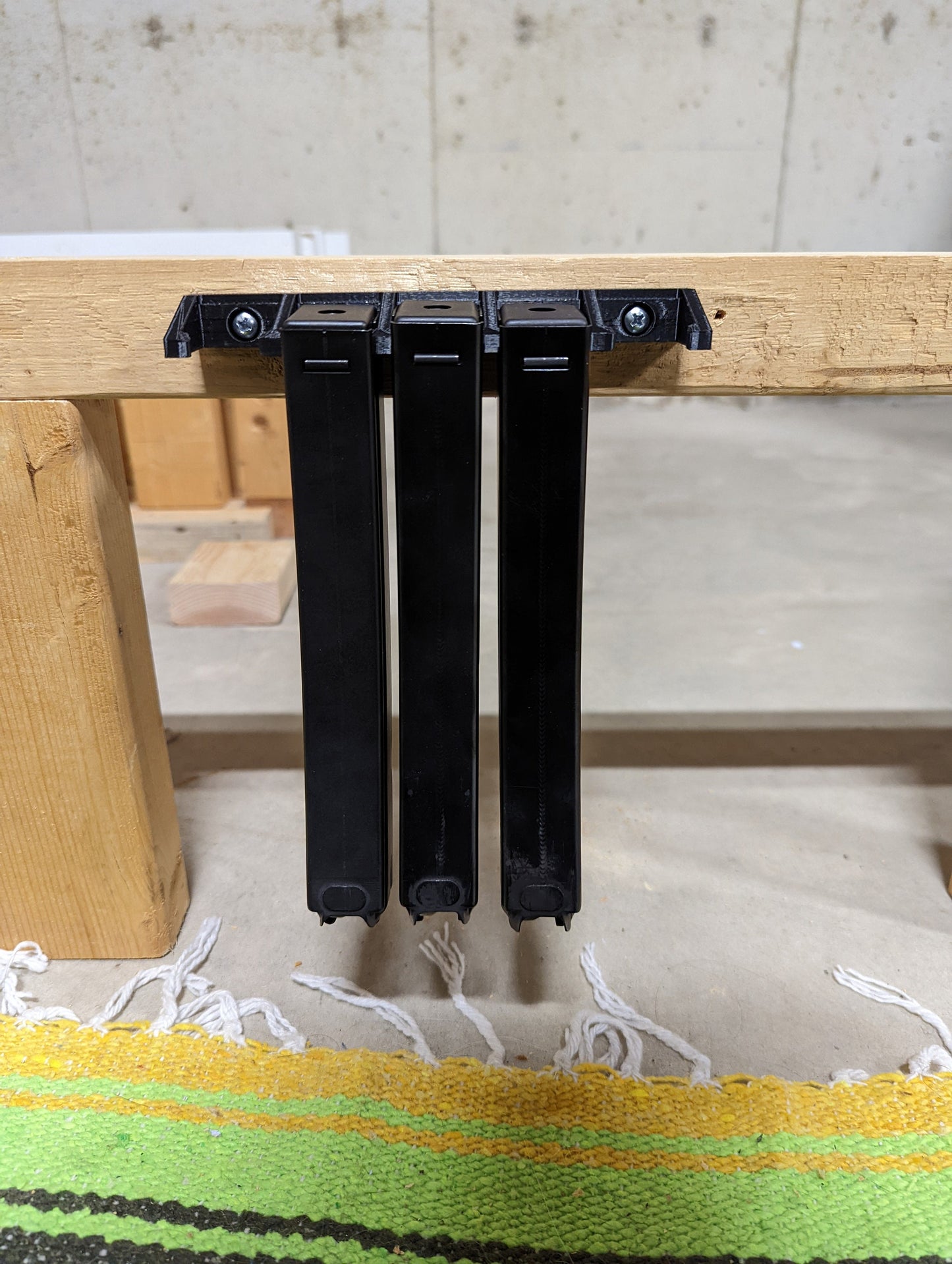Mount for HK MP5 9/40/10 Mags - Wall | Magazine Holder Storage Rack