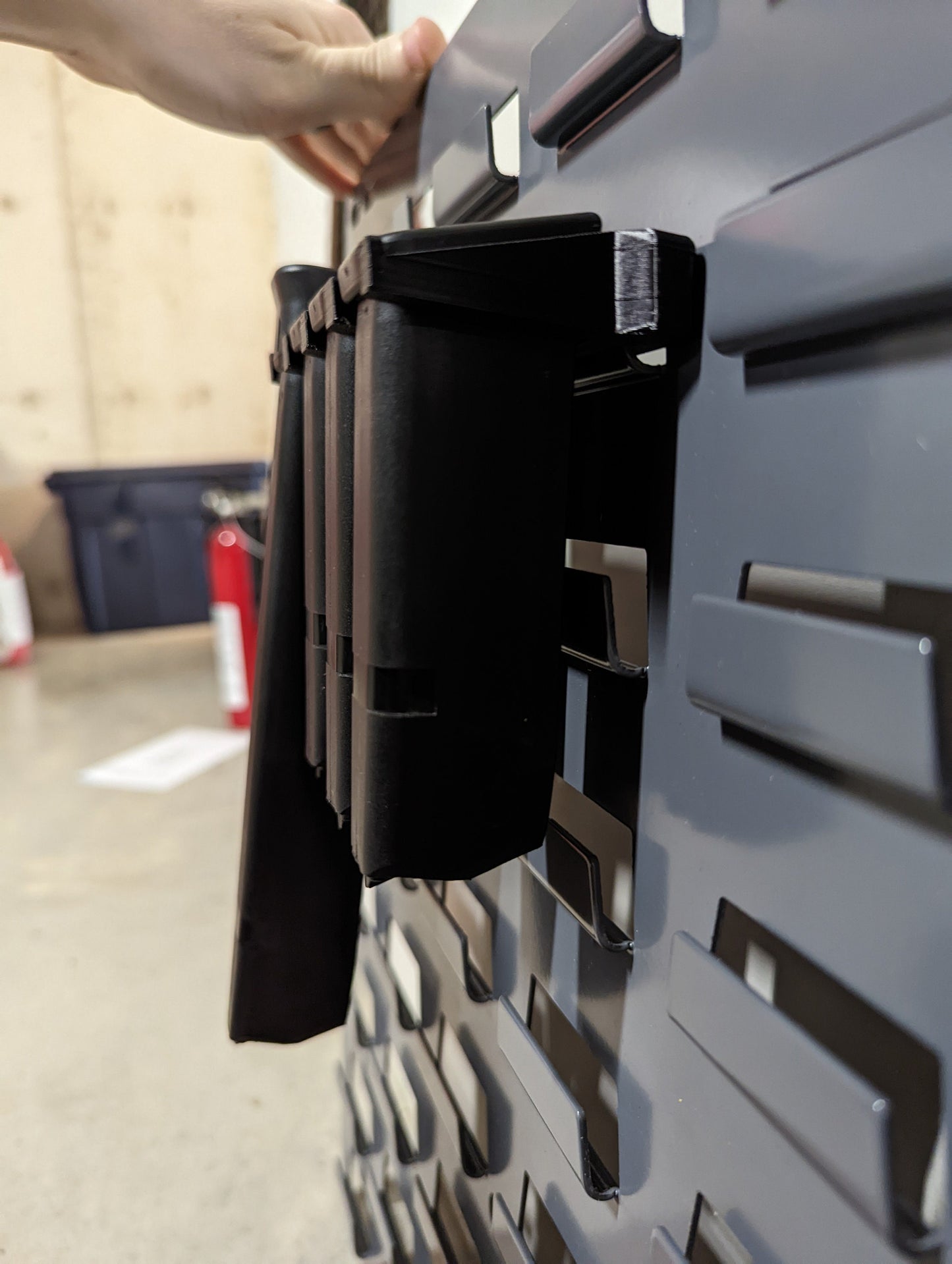 Mount for Glock 9mm/357/40 Mags - SecureIt / Akro-Mils | Magazine Holder Storage Rack