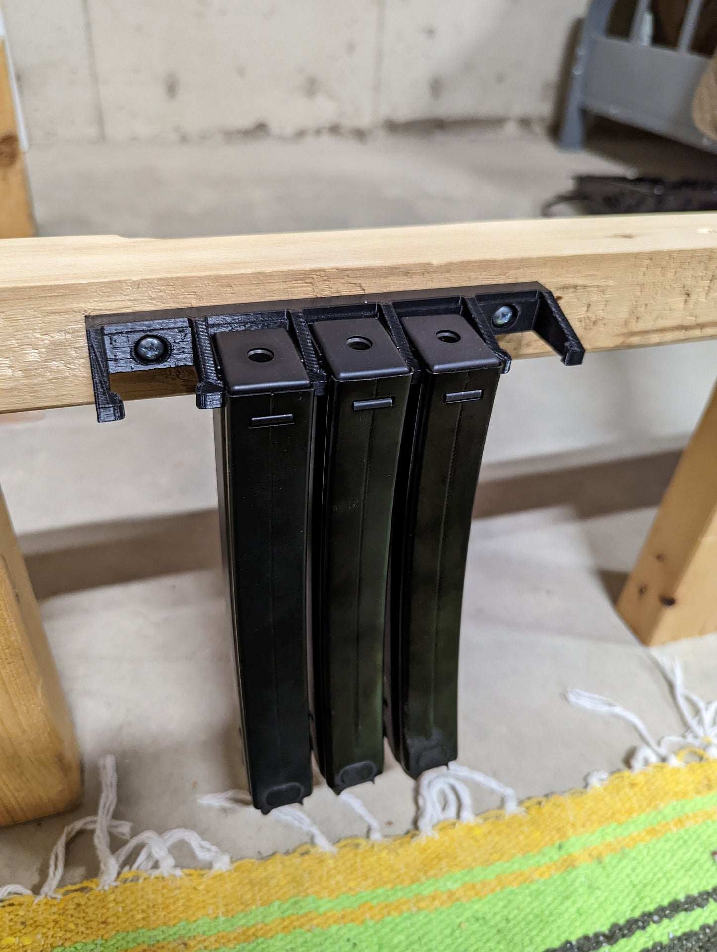 Mount for HK MP5 9/40/10 Mags - Wall | Magazine Holder Storage Rack