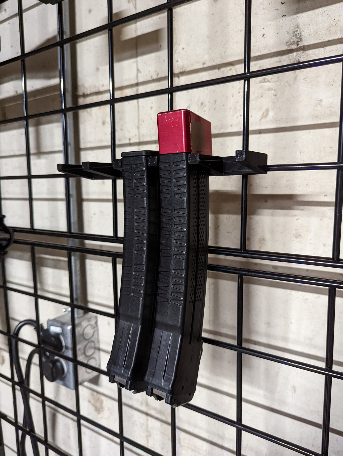 Mount for Sig MPX Mags - Gridwall | Magazine Holder Storage Rack