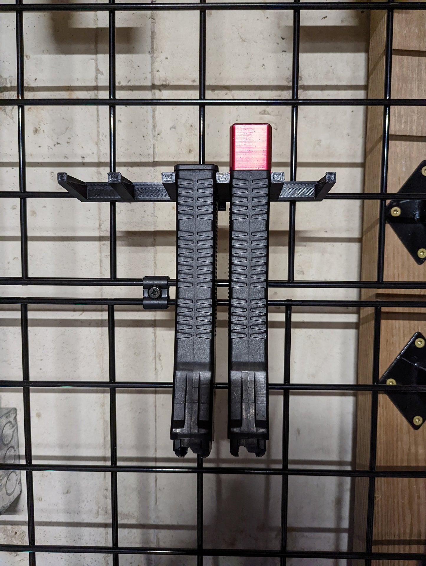 Mount for Sig MPX Mags - Gridwall | Magazine Holder Storage Rack