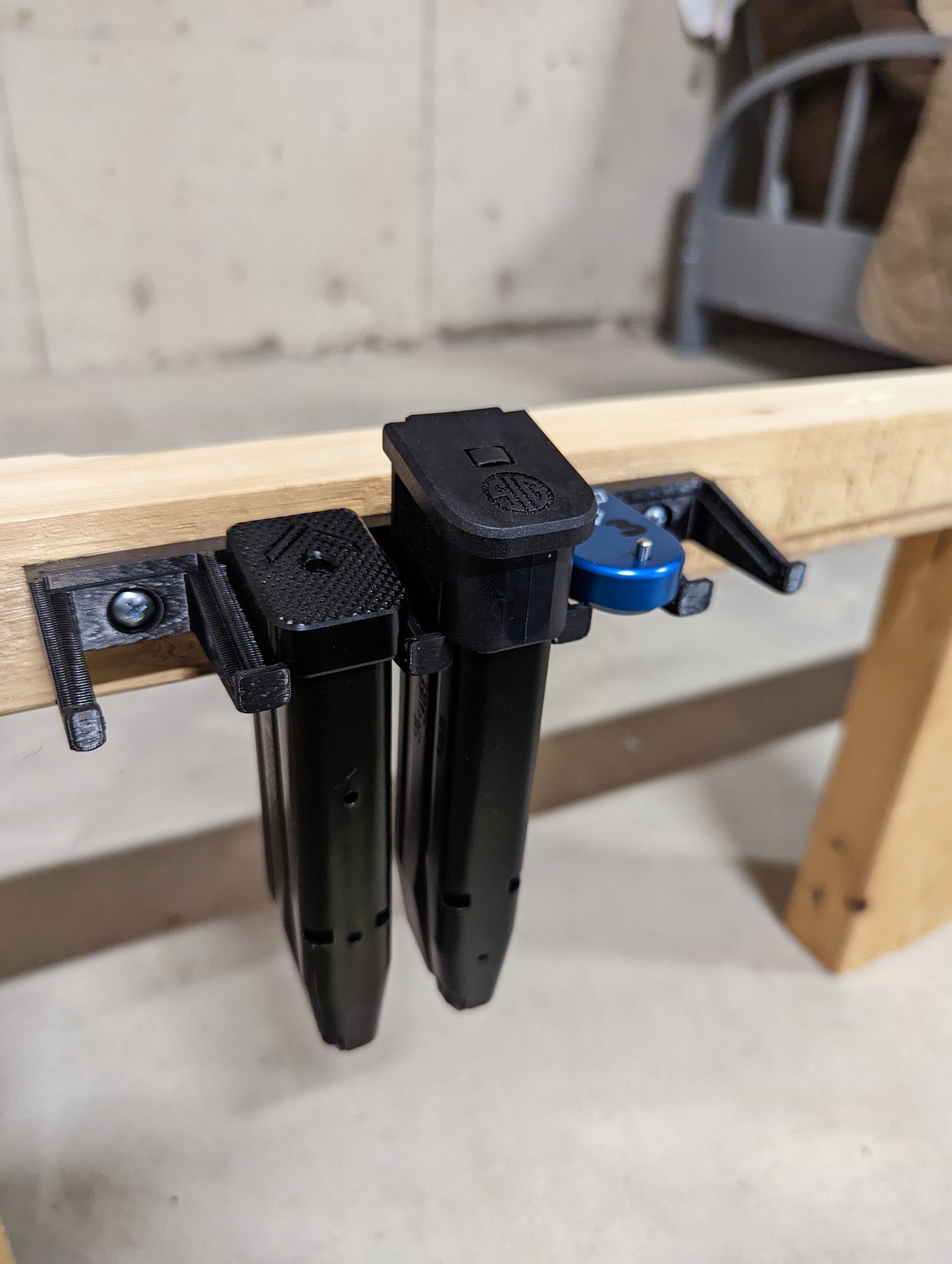 Mount for Sig P224 / P320 9mm Mags - Wall | Magazine Holder Storage Rack