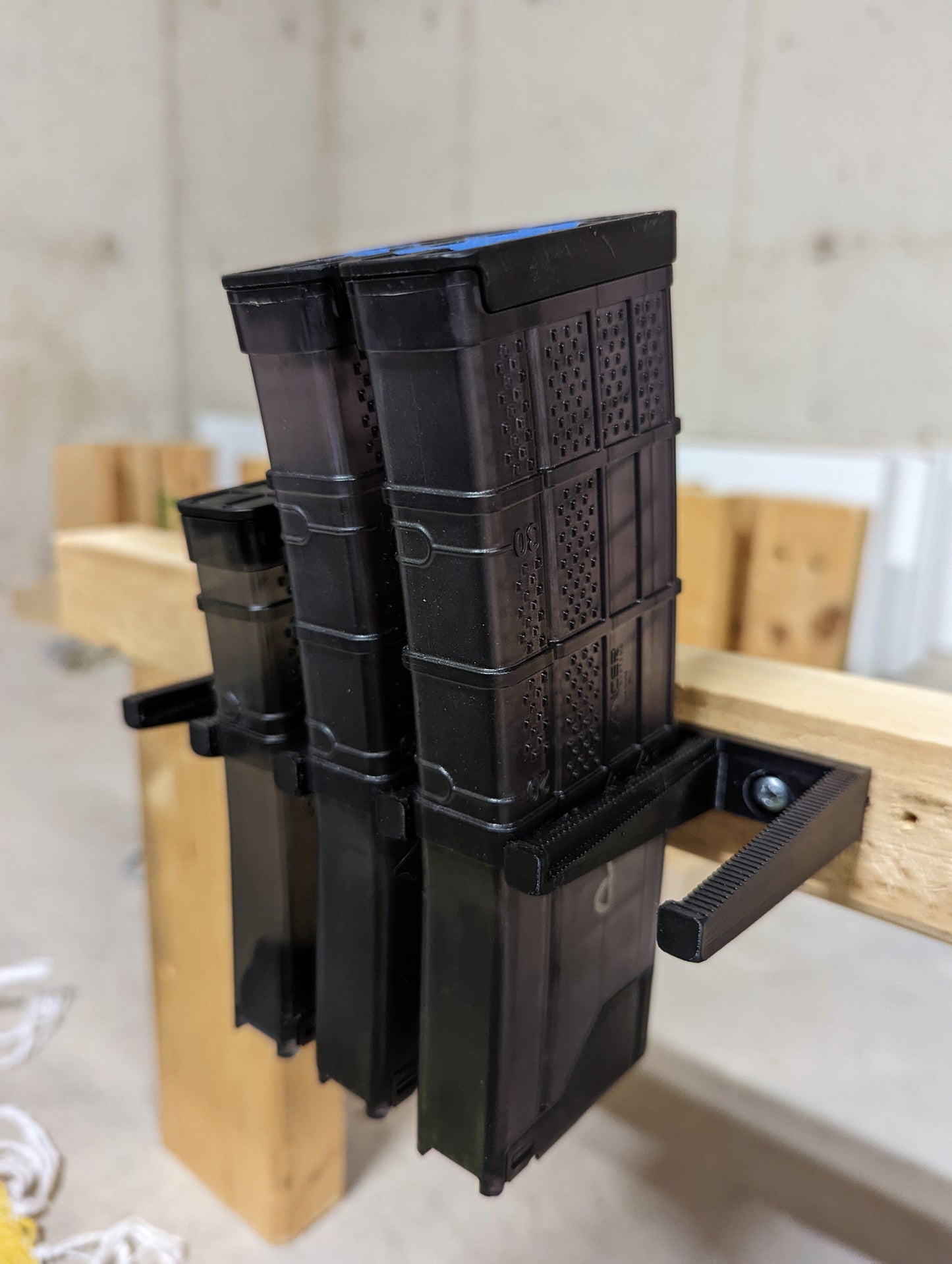 Mount for AR 15 556 Lancer Mags - Wall | Magazine Holder Storage Rack