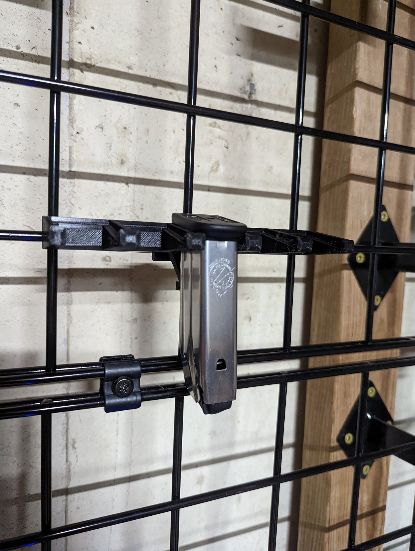 Mount for Springfield XDM 9mm Mags - Gridwall | Magazine Holder Storage Rack