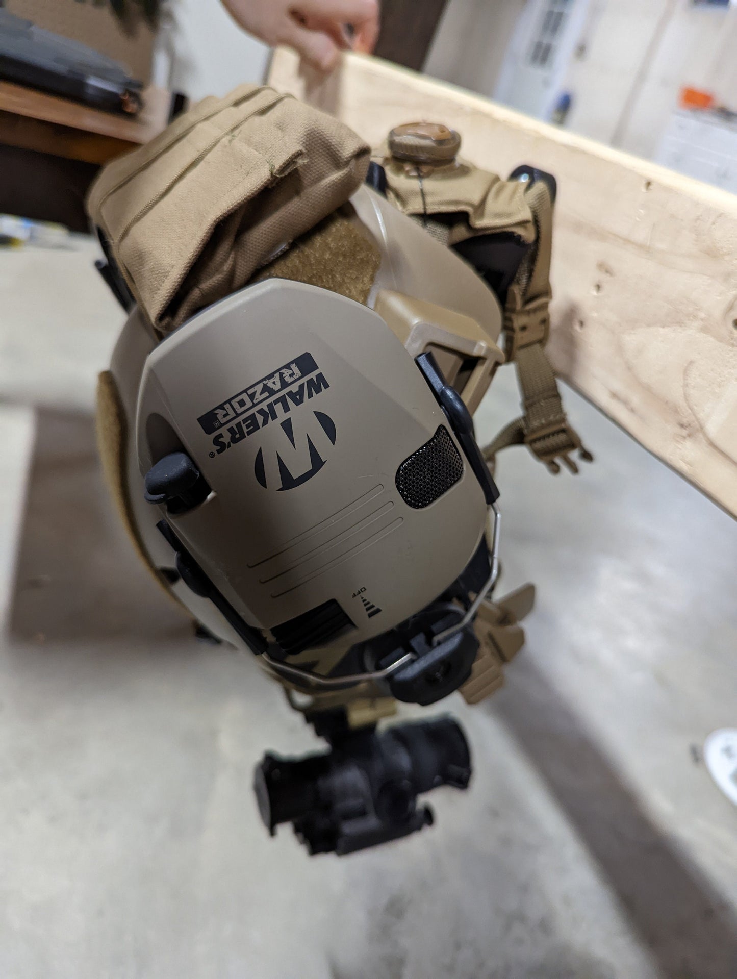 Bump / Ballistic Helmet Mount - Wall | Gear Holder Storage Rack