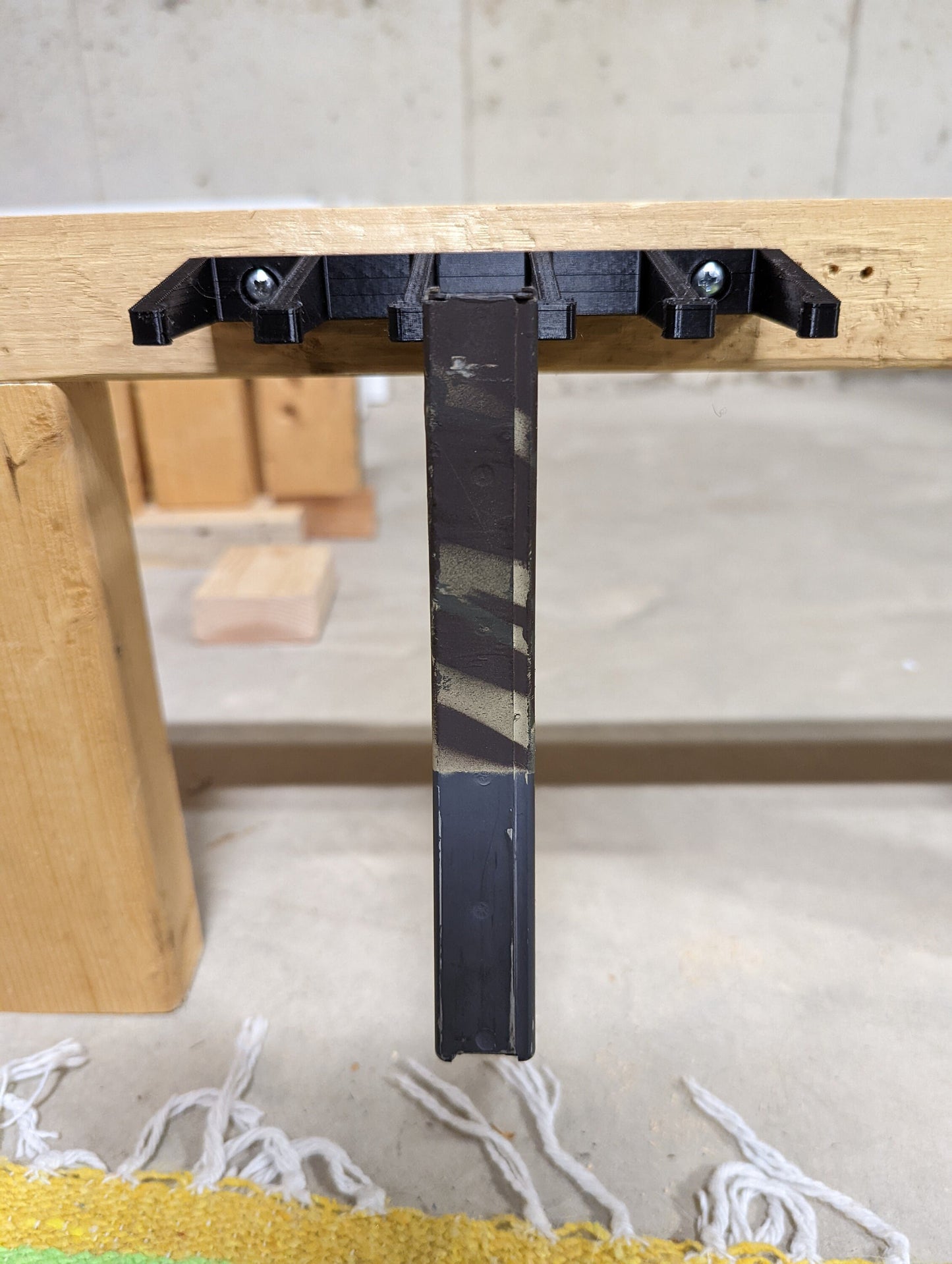 Mount for AR 15 556 Metal Mags - Wall | Magazine Holder Storage Rack