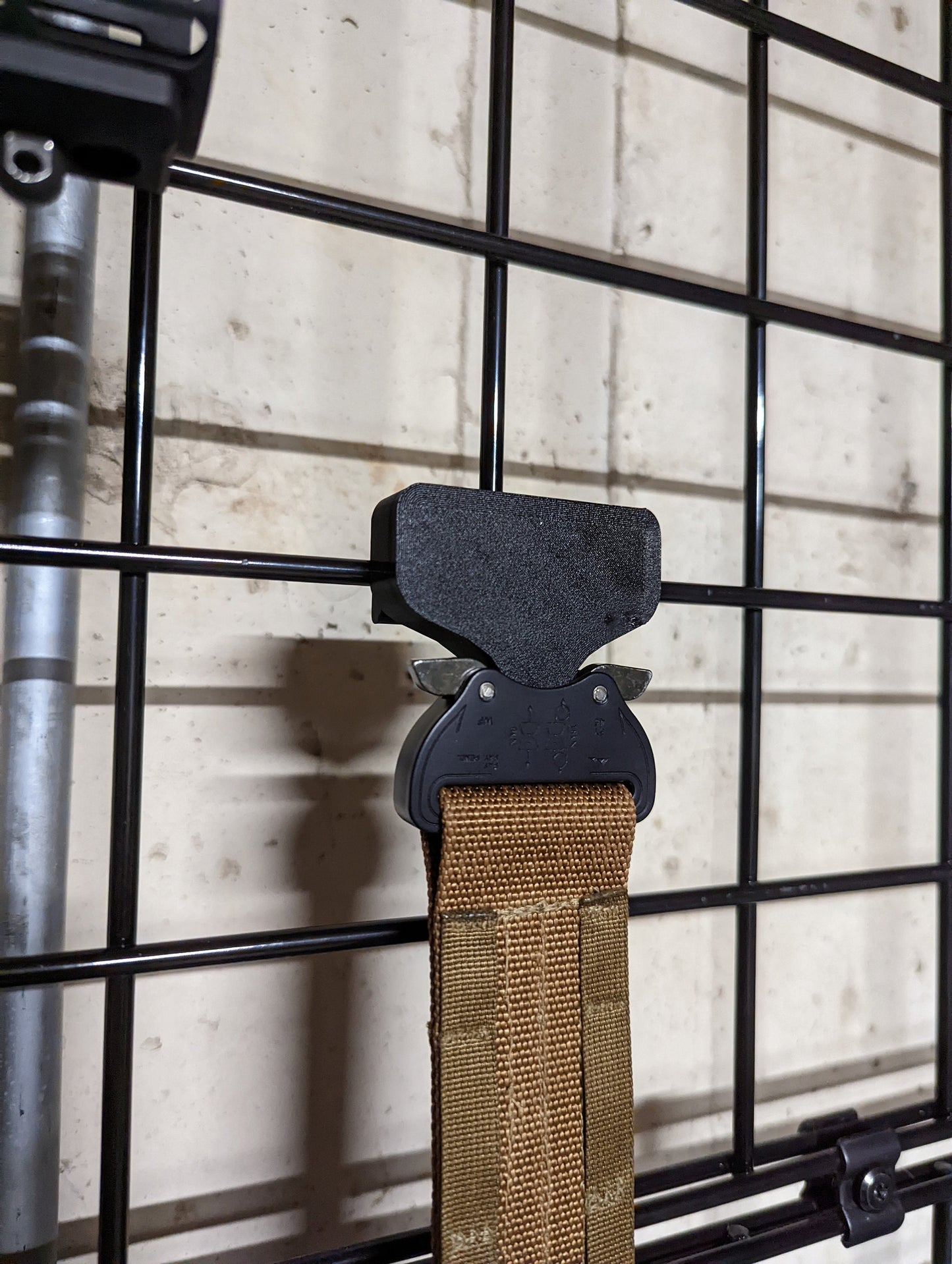 Cobra Buckle Belt Mount - Gridwall | Gear Holder Storage Rack