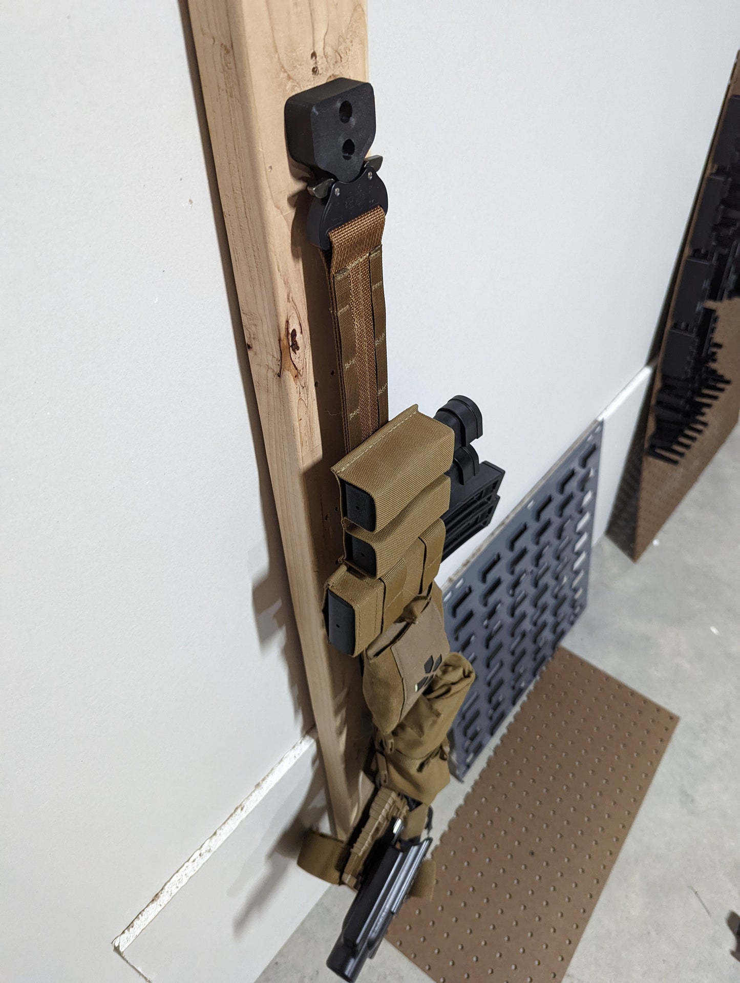 Cobra Buckle Belt Mount - Wall | Gear Holder Storage Rack