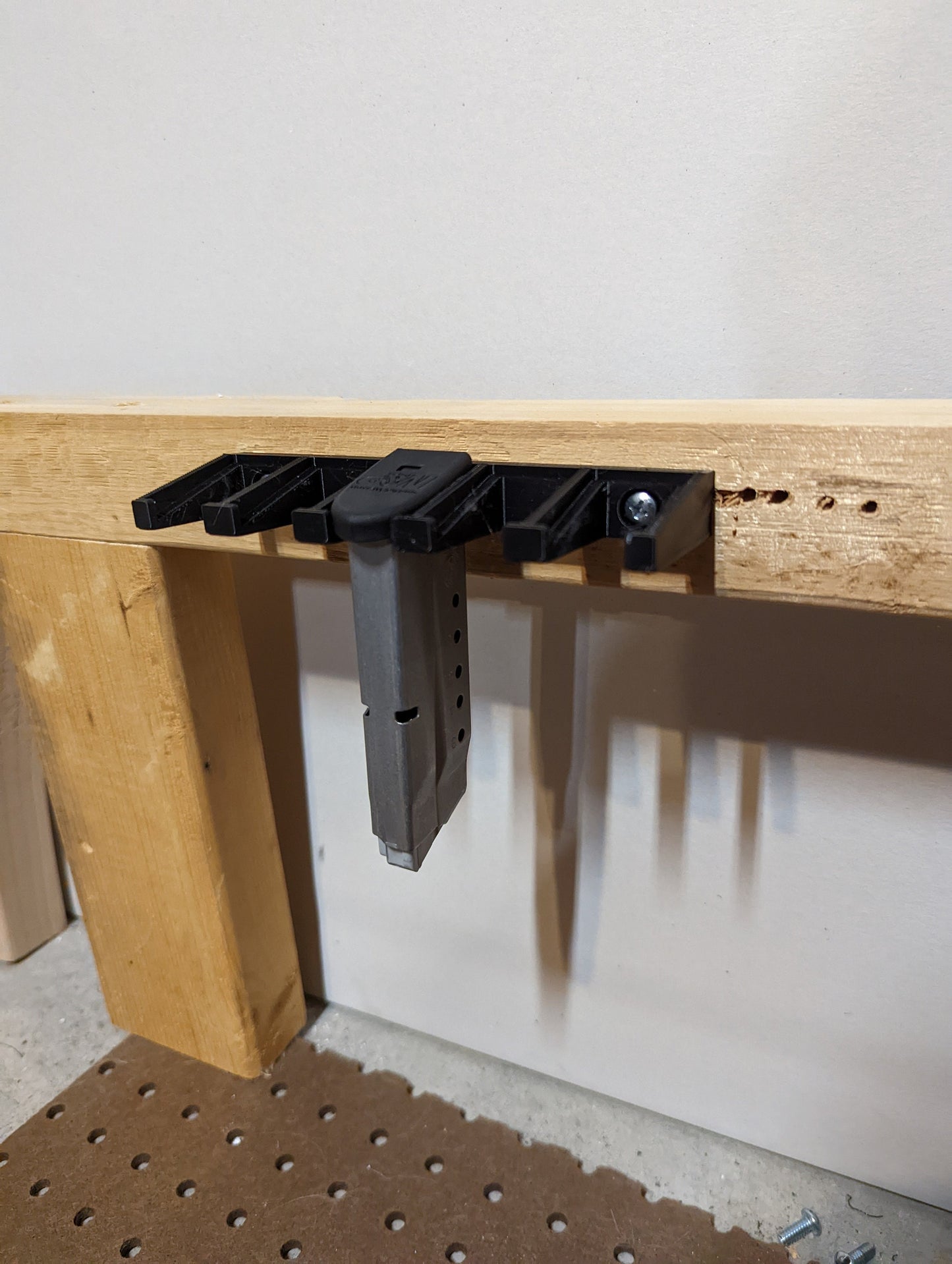 Mount for S&W Shield 9mm Mags - Wall | Magazine Holder Storage Rack