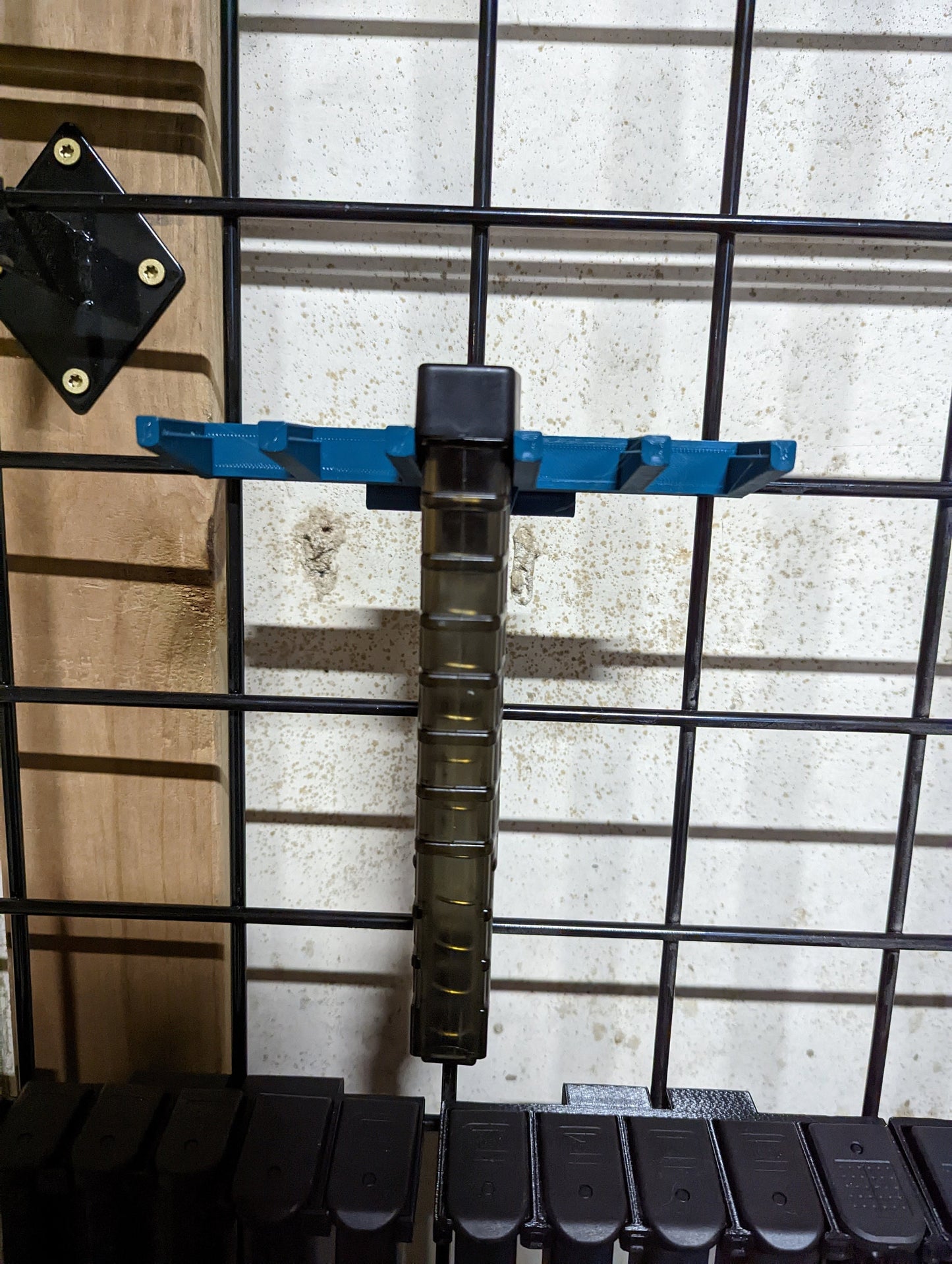 Mount for Grand Power Stribog SP9 9mm Mags - Gridwall | Magazine Holder Storage Rack