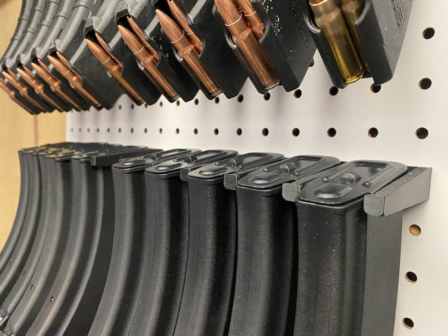 Mount for AK 762x39 Mags - Pegboard / IKEA Skadis / Wall Control / Vaultek | Magazine Holder Storage Rack