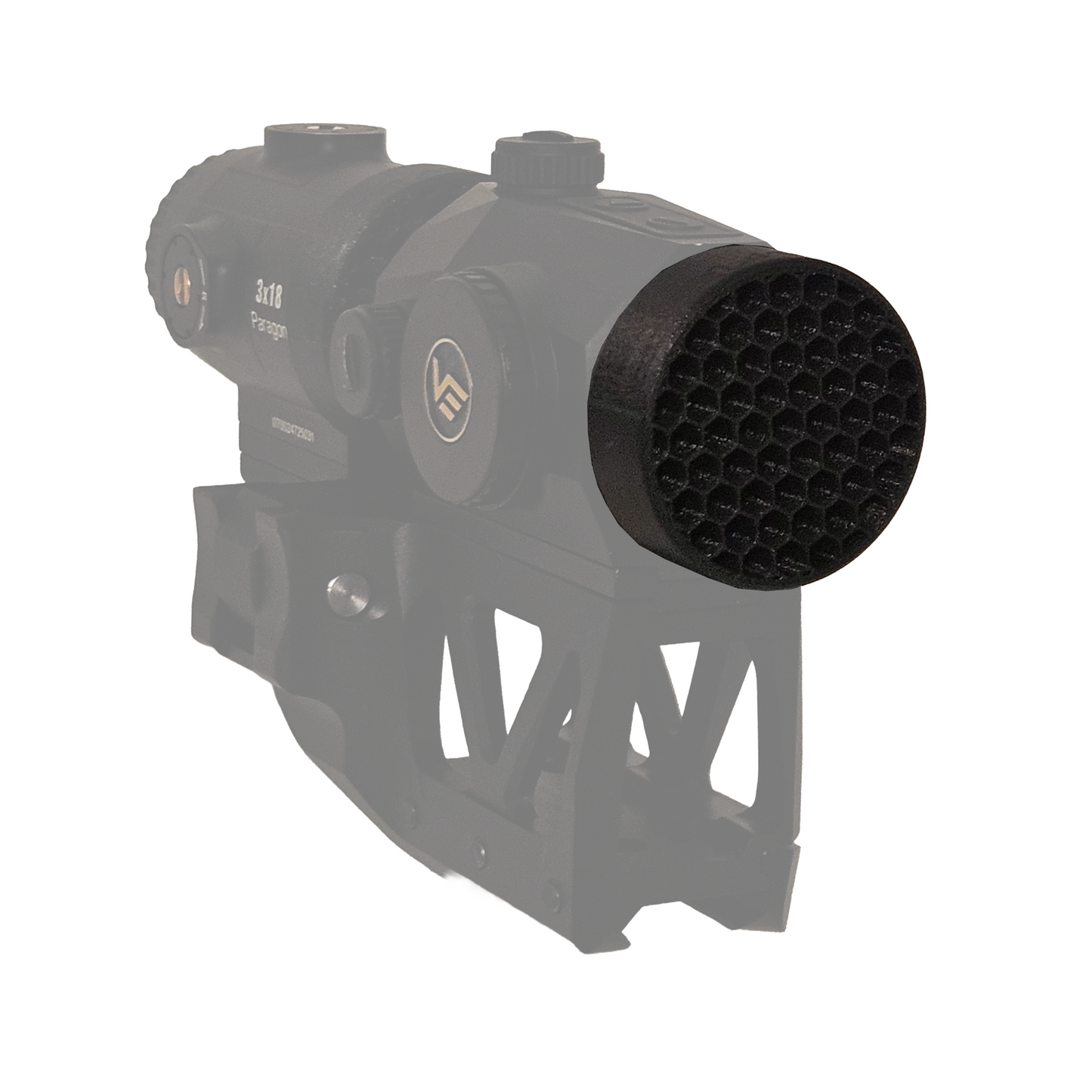 Killflash Anti-Reflection Device for Vector Scrapper 2MOA 1x25 Red Dot Optic