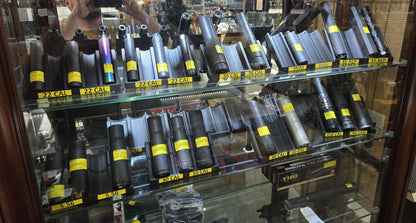 Angled Silencer Display Rack / Shelf  | Suppressor Holder Storage Rack