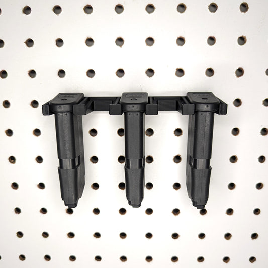 Mount for Glock 42 Mags - Pegboard / IKEA Skadis / Wall Control / Vaultek | Magazine Holder Storage Rack