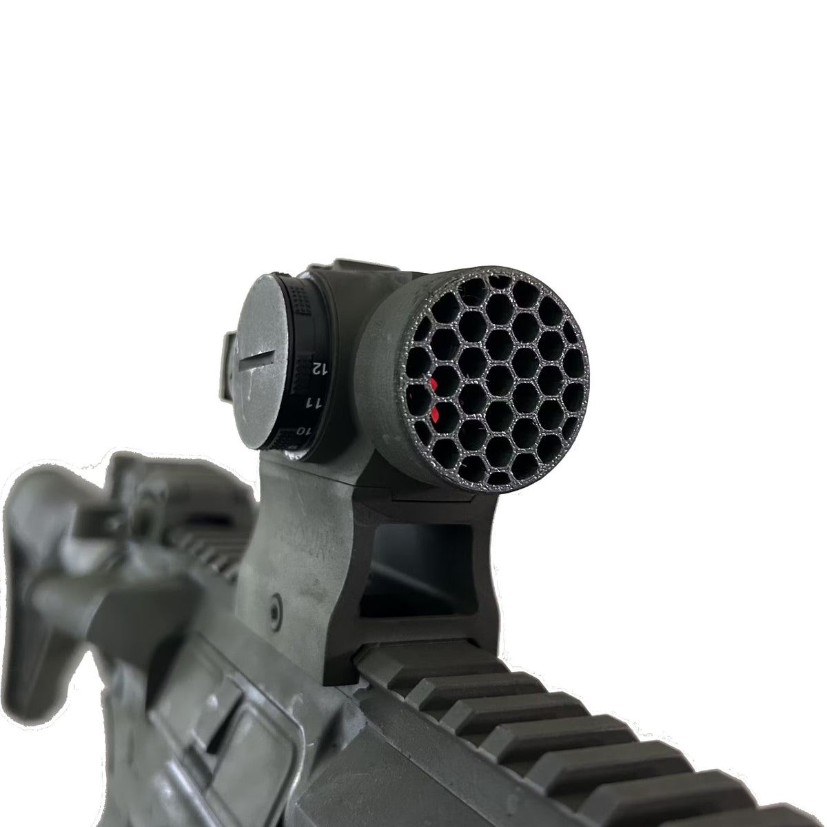 Holosun SCRS Killflash / ARD Anti-Reflection Device - Open Center Black