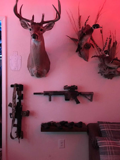 AR 15 Magwell Mount - Wall | Rifle Holder Storage Rack