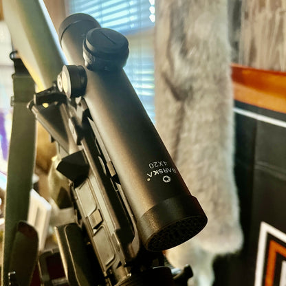 Killflash Anti-Reflection Device for Barska 4x20 Electro Sight Carry Handle Optic