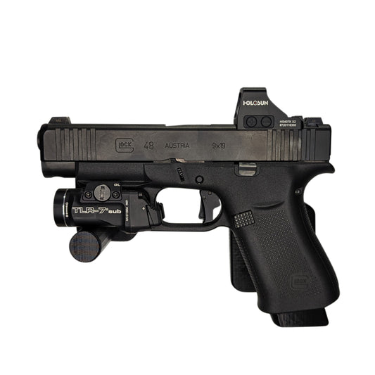 Magwell Mount for Glock 43X / 48 - Magnet | Handgun Holder Storage Rack