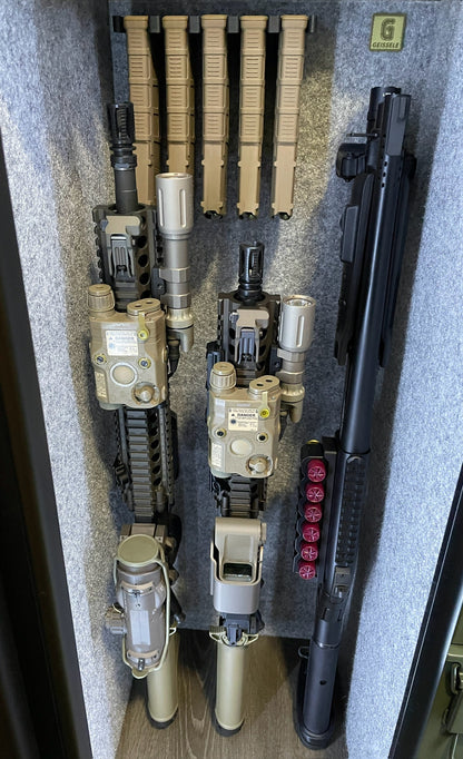 AR 15 Inline Vertical Magwell Mount - Wall | Rifle Holder Storage Rack