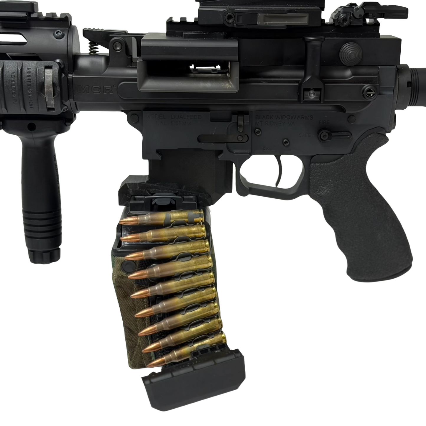 AR Magwell Lima Six Belt-Fed Nutsack Adapter