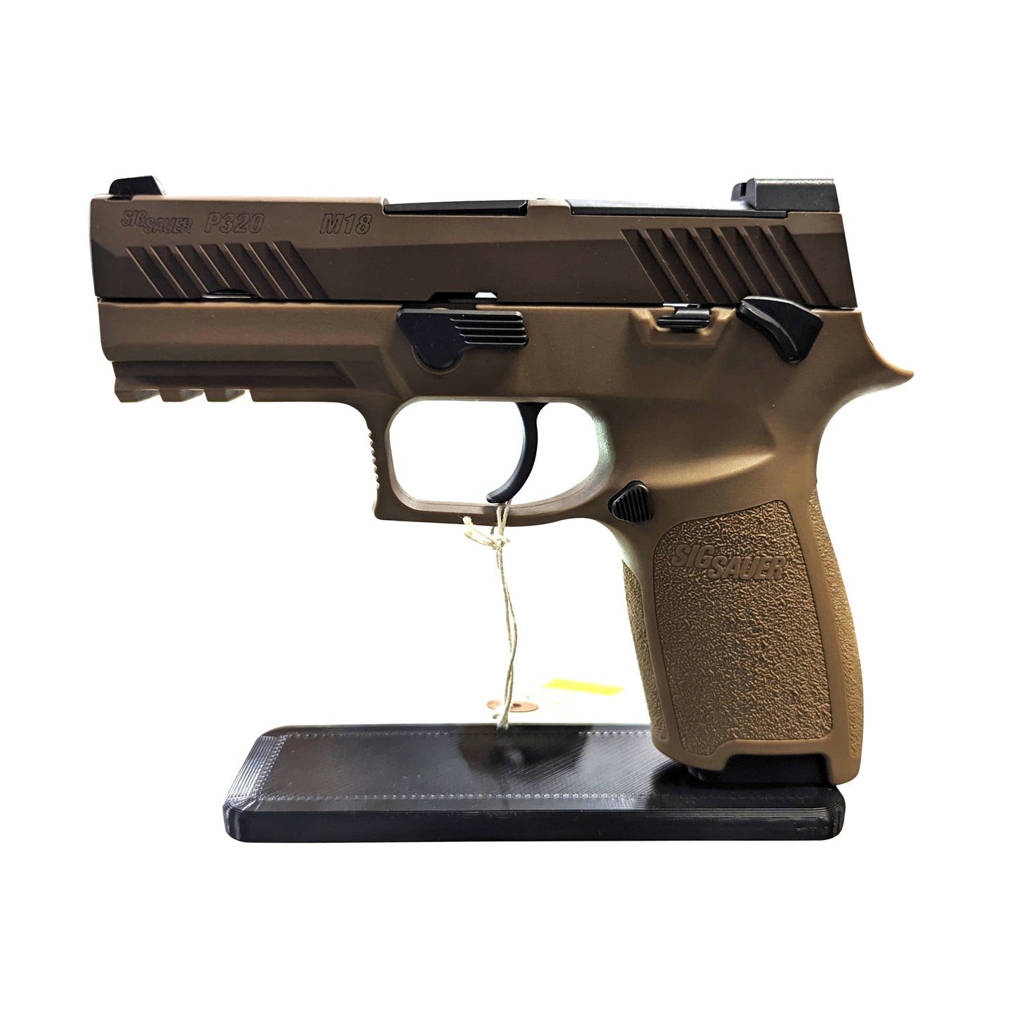 Display Stand for Sig P320 9mm | Handgun Holder Storage Rack