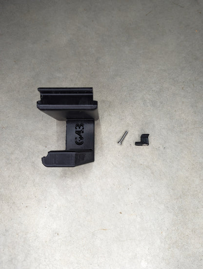 Magwell Mount for S&W M&P 10mm - Slatwall | Handgun Holder Storage Rack