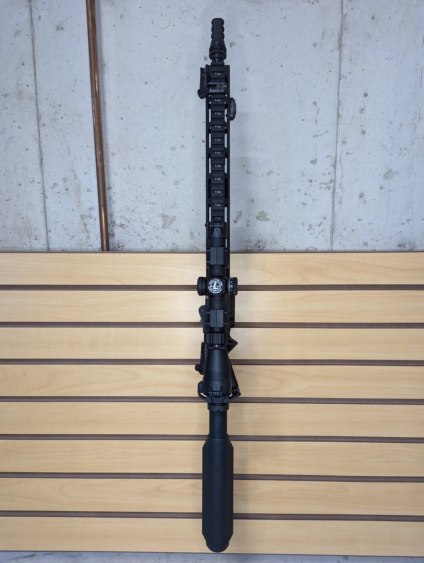 STANAG Compatible Inline Vertical Magwell Mount - Slatwall | Rifle Holder Storage Rack