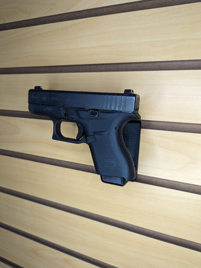 Magwell Mount for Glock 42 - Slatwall | Handgun Holder Storage Rack