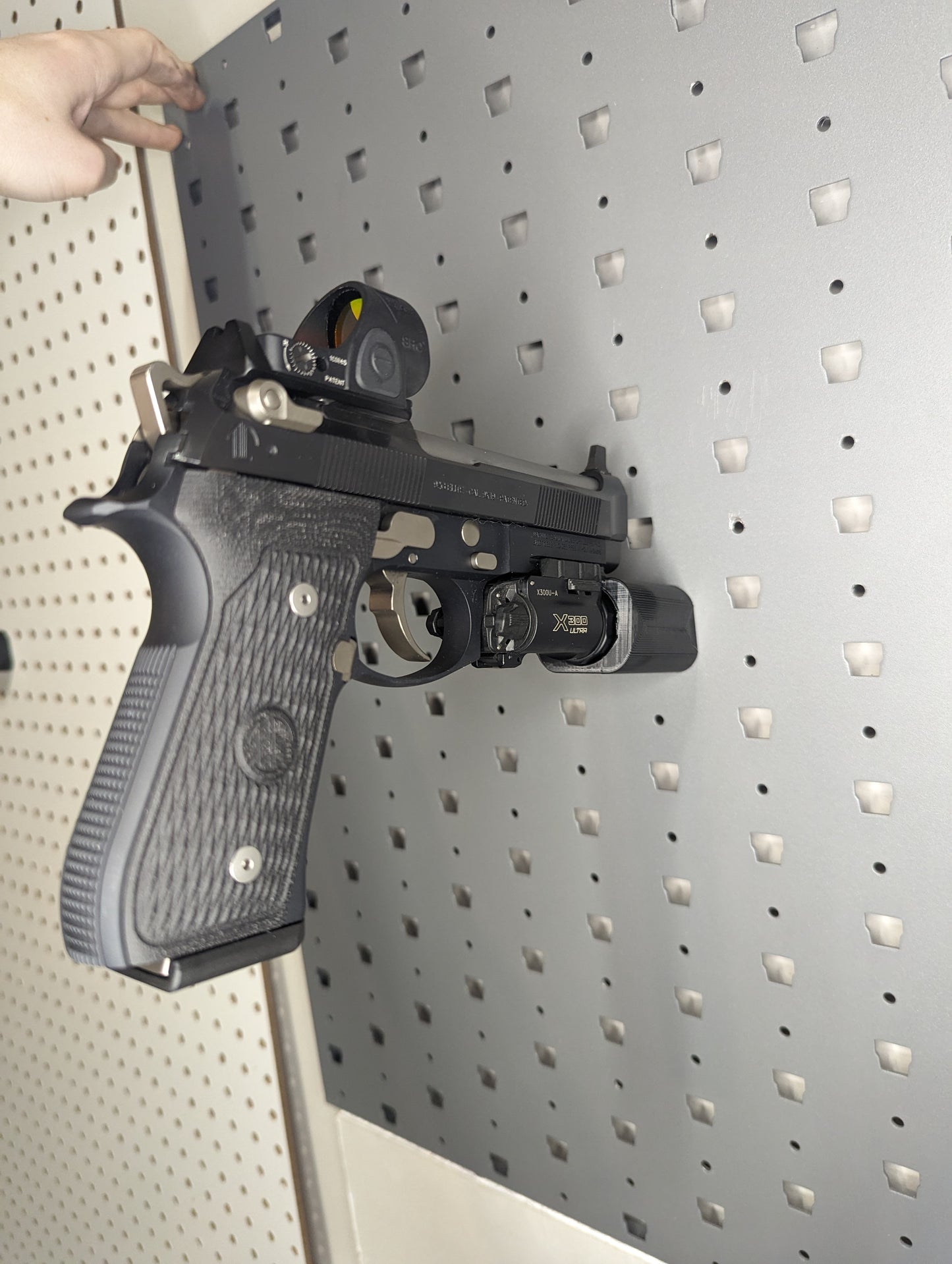 Pistol Mount via Surefire X300 - GallowTech | Gear Holder Storage Rack