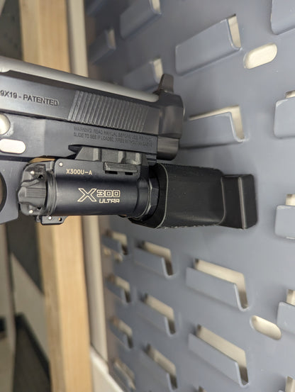 Pistol Mount via Surefire X300 - SecureIt | Gear Holder Storage Rack