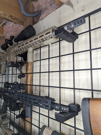 Universal Support Piece - Gridwall | Rifle Holder Storage Rack