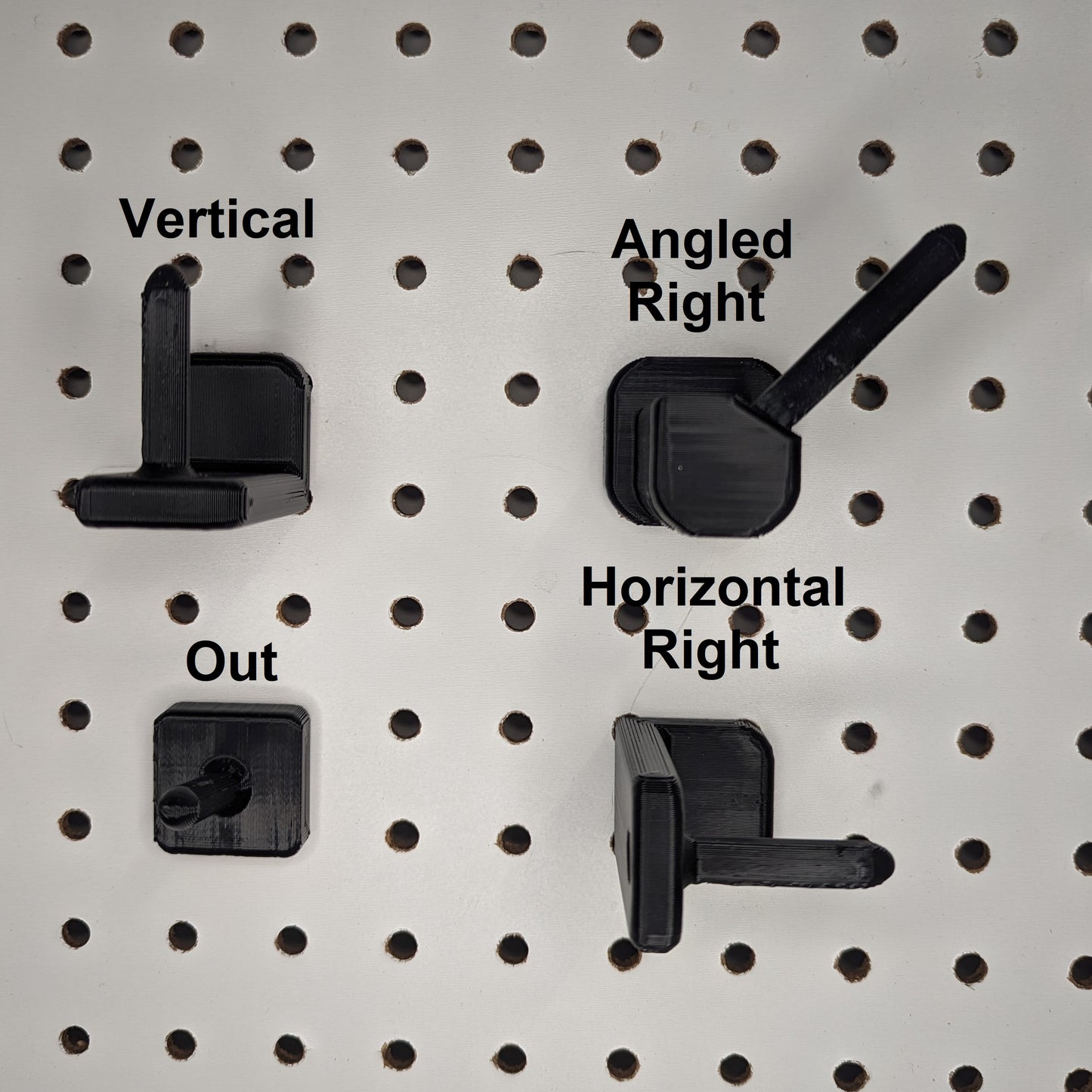 Universal Pistol / Silencer Mount - Pegboard / IKEA Skadis / Wall Control / Vaultek | Handgun Holder Storage Rack