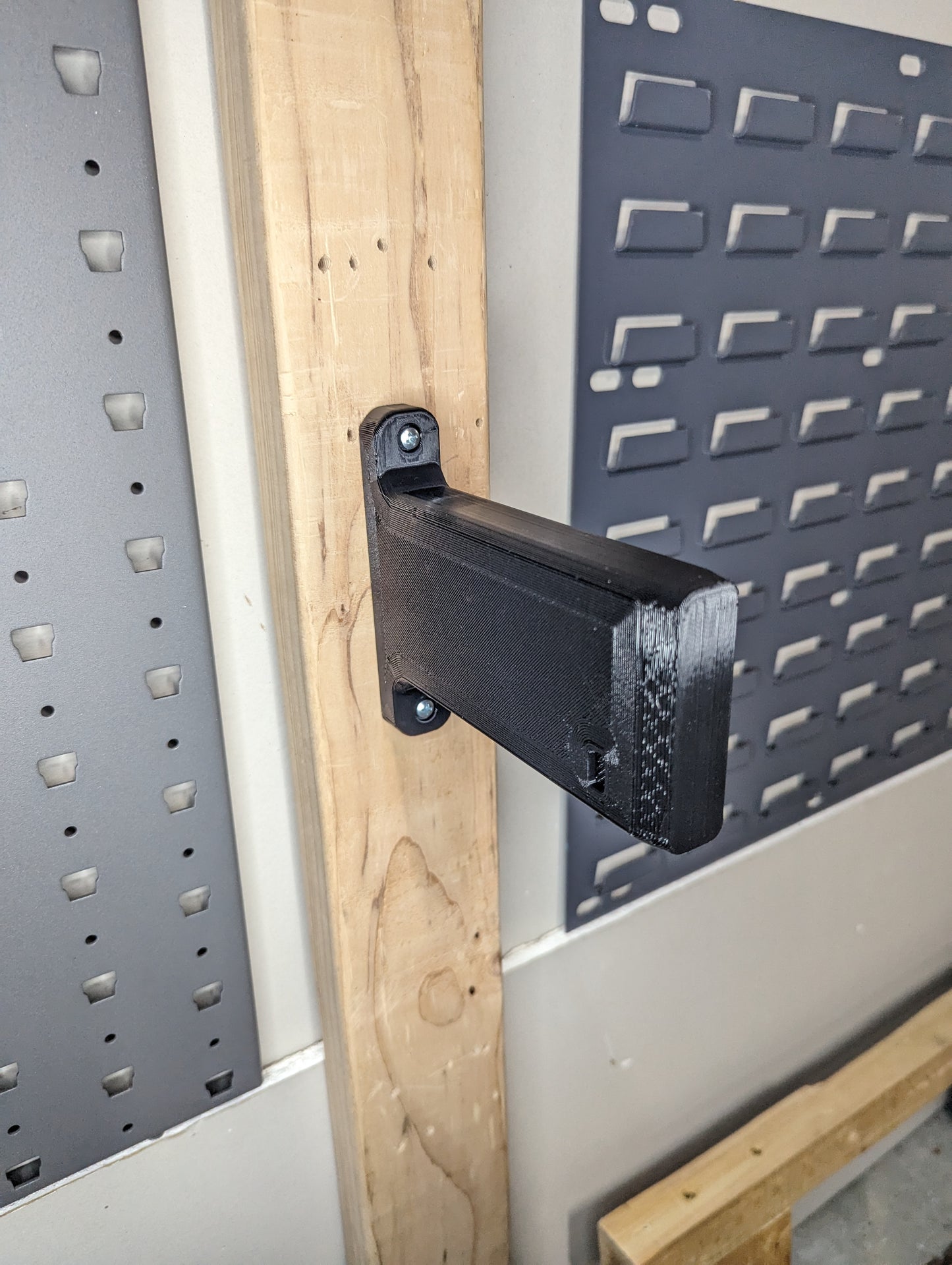 AR 10 Inline Vertical Magwell Mount - Wall | Rifle Holder Storage Rack