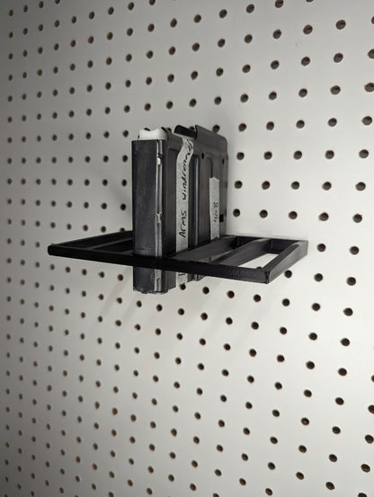 Mount for EDM Windrunner .408 Mags - Pegboard / IKEA Skadis / Wall Control / Vaultek | Magazine Holder Storage Rack