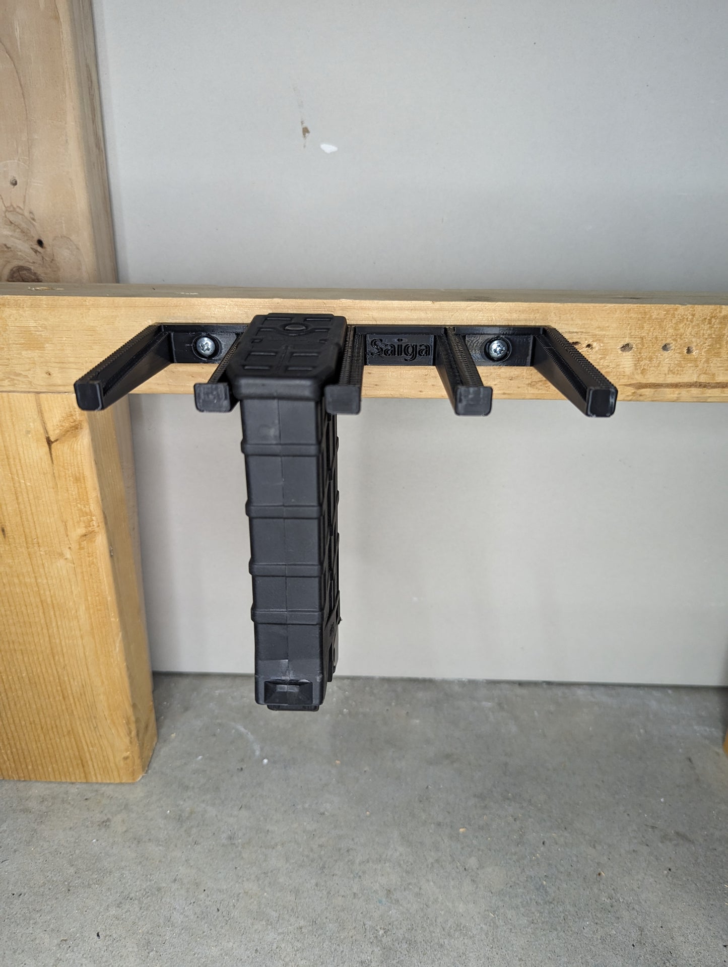 Mount for Saiga-12 / JTS M12 Mags - Wall | Magazine Holder Storage Rack