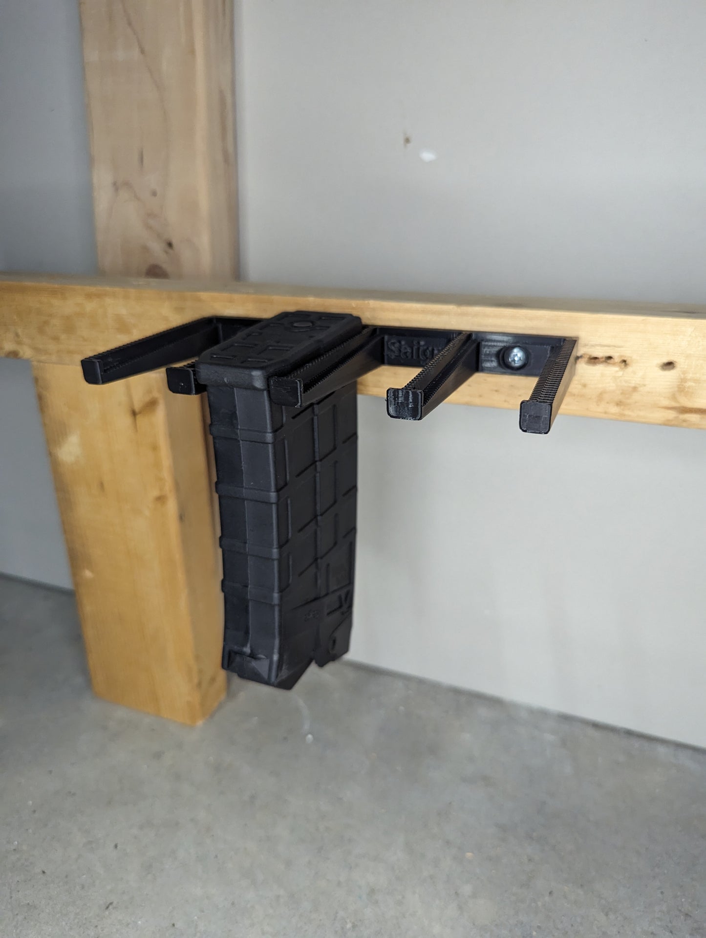 Mount for Saiga-12 / JTS M12 Mags - Wall | Magazine Holder Storage Rack