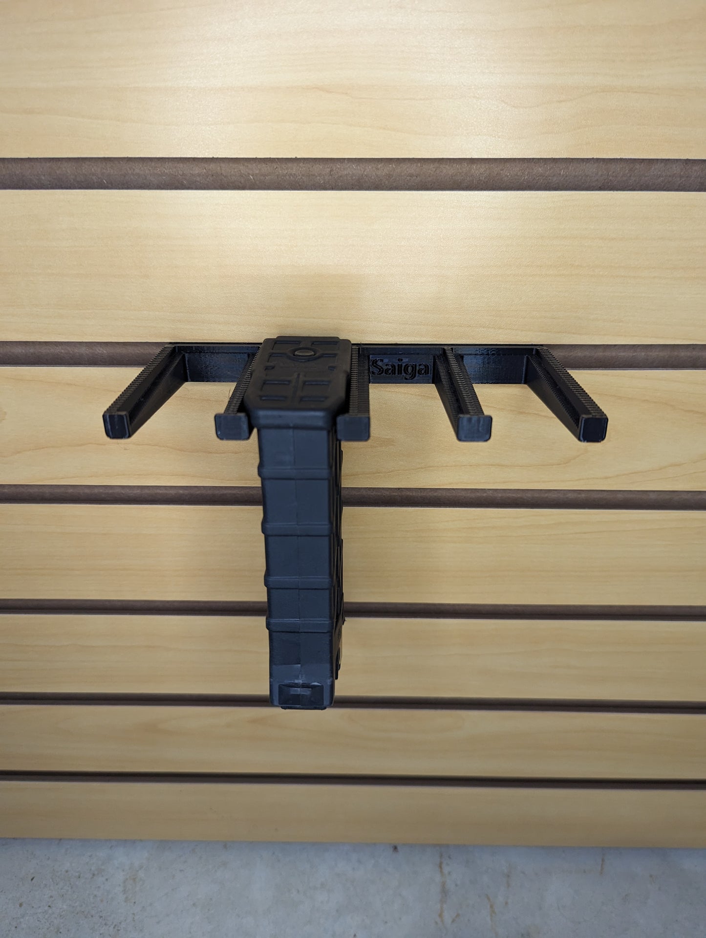 Mount for Saiga-12 / JTS M12 Mags - Slatwall | Magazine Holder Storage Rack