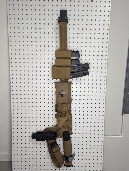 Cobra Buckle Belt Mount - Pegboard / IKEA Skadis / Wall Control / Vaultek | Gear Holder Storage Rack