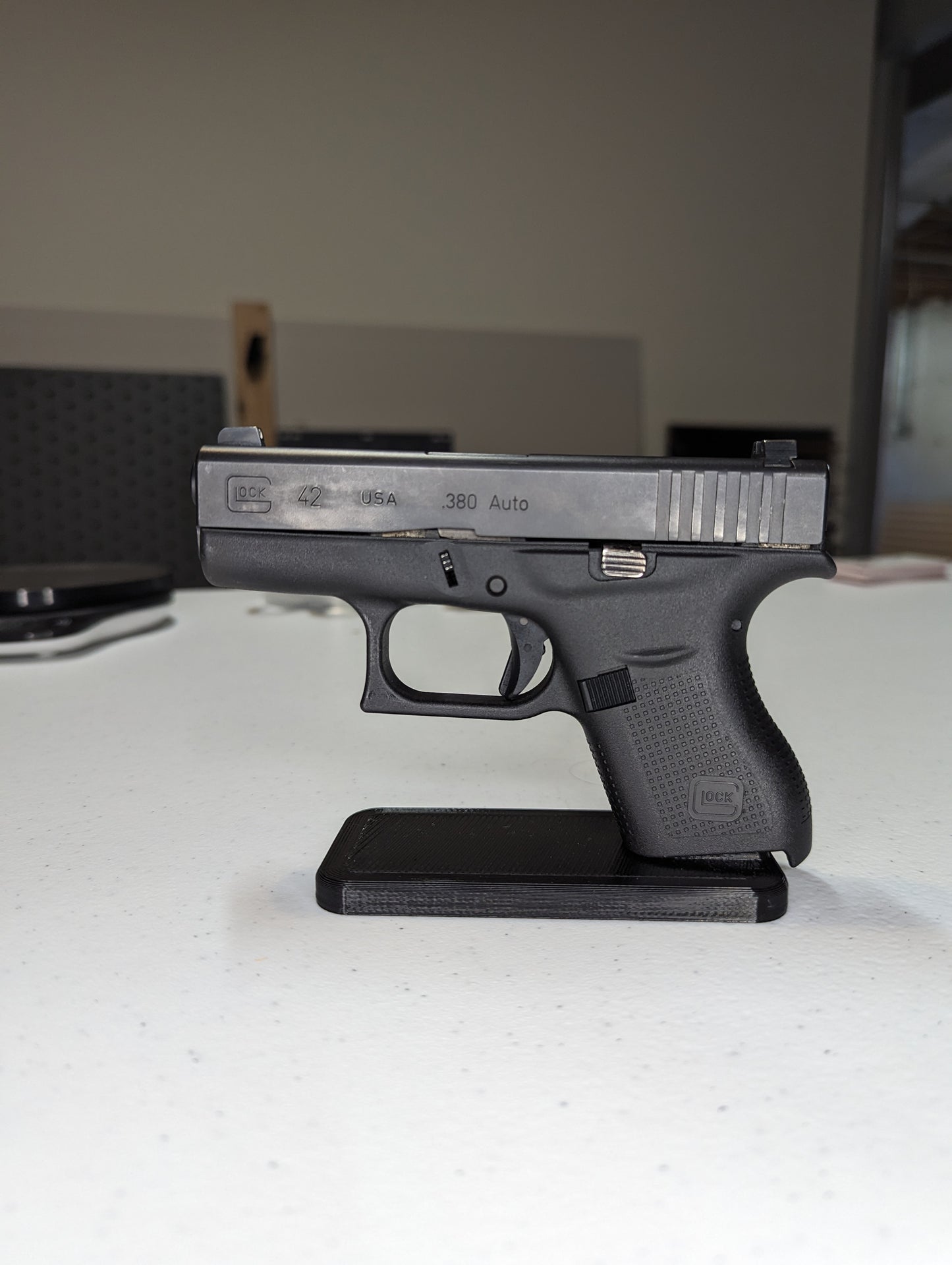 Display Stand for Glock 42 | Handgun Holder Storage Rack