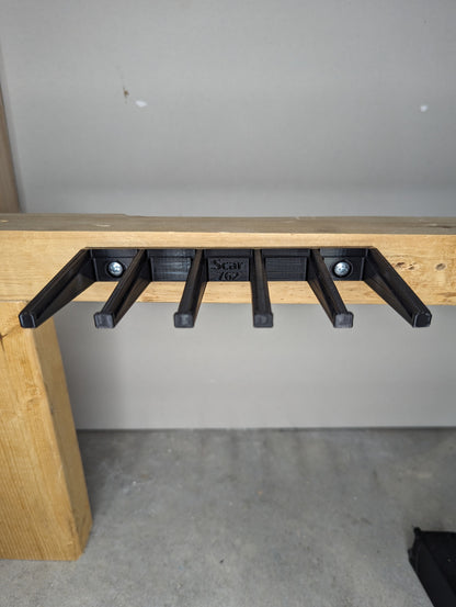 Mount for FN Scar 762 Mags - Wall | Magazine Holder Storage Rack