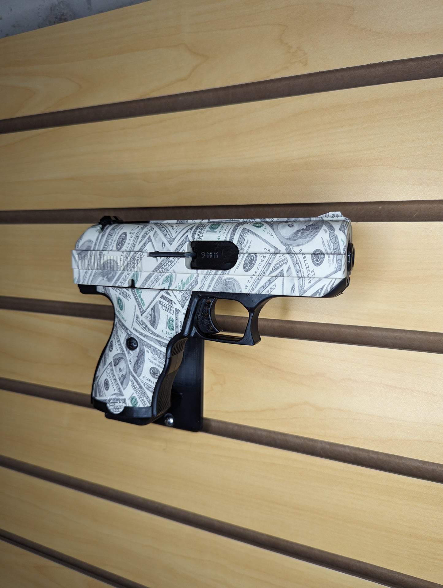 Magwell Mount for Hi-Point C9 / CF380 - Slatwall | Handgun Holder Storage Rack