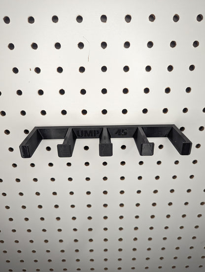 Mount for HK UMP 45 Mags - Pegboard / IKEA Skadis / Wall Control / Vaultek | Magazine Holder Storage Rack