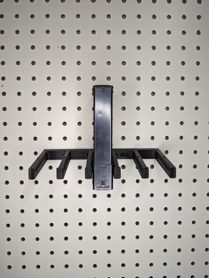 Mount for HK 91 / G3 Mags - Pegboard / IKEA Skadis / Wall Control / Vaultek | Magazine Holder Storage Rack