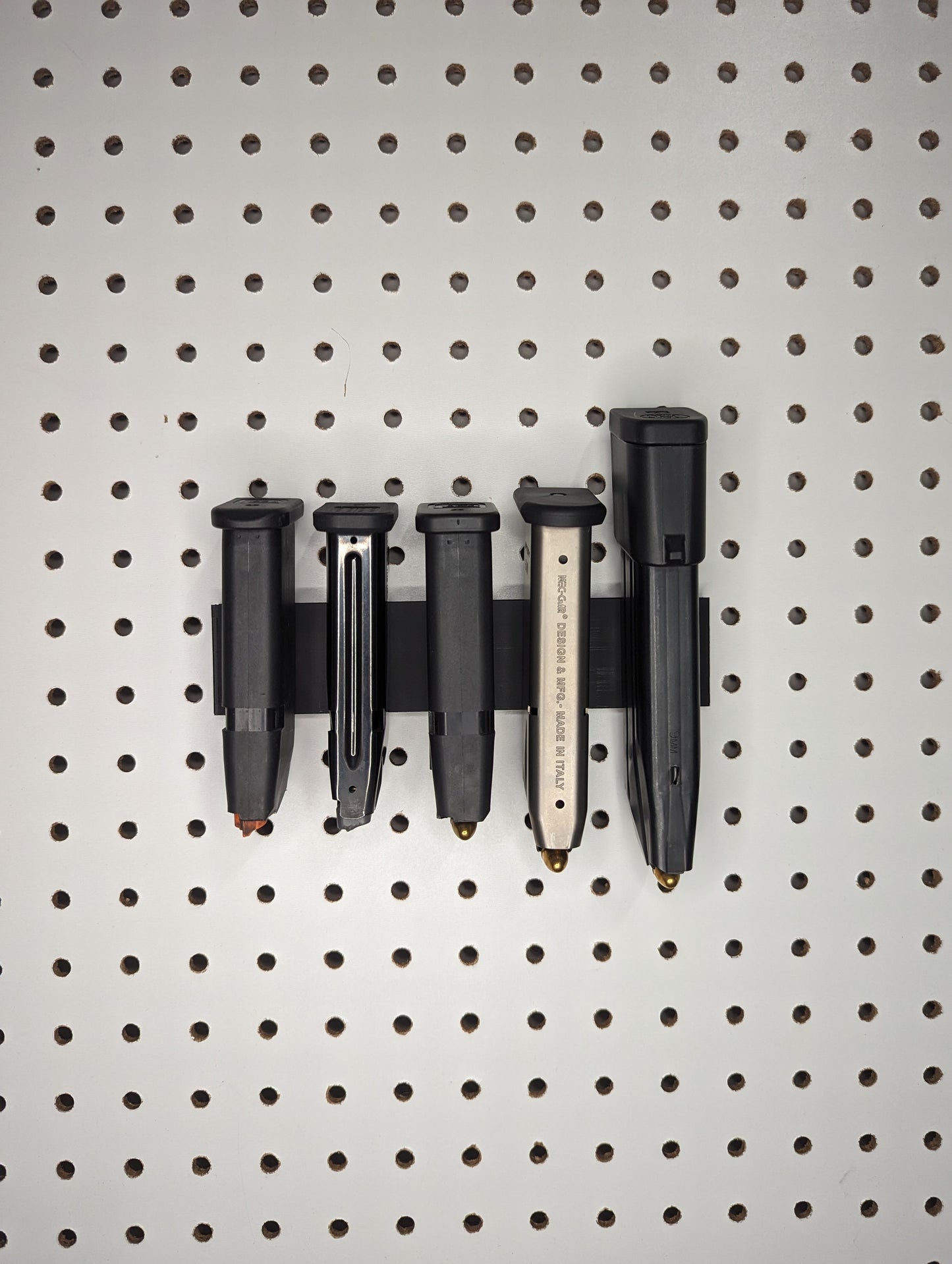 Universal Magnetic Magazine Mount - Pegboard / IKEA Skadis / Wall Control / Vaultek | Magazine Holder Storage Rack