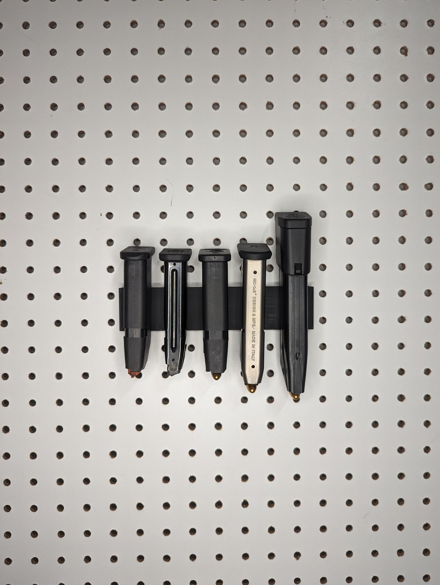 Universal Magnetic Magazine Mount - Pegboard / IKEA Skadis / Wall Control / Vaultek | Magazine Holder Storage Rack