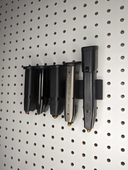 Universal Magnetic Magazine Mount - Pegboard / IKEA Skadis / Wall Control / Vaultek | Magazine Holder Storage Rack