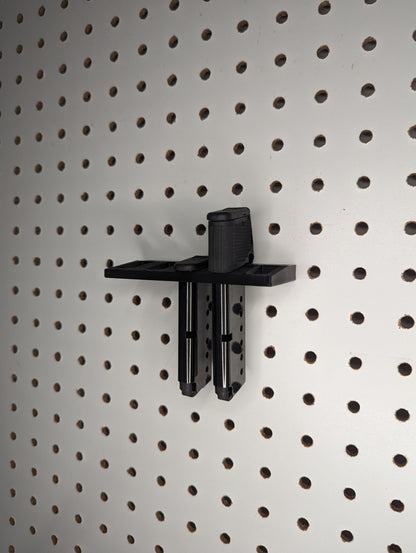 Mount for Keltec P32 Mags - Pegboard / IKEA Skadis / Wall Control / Vaultek | Magazine Holder Storage Rack